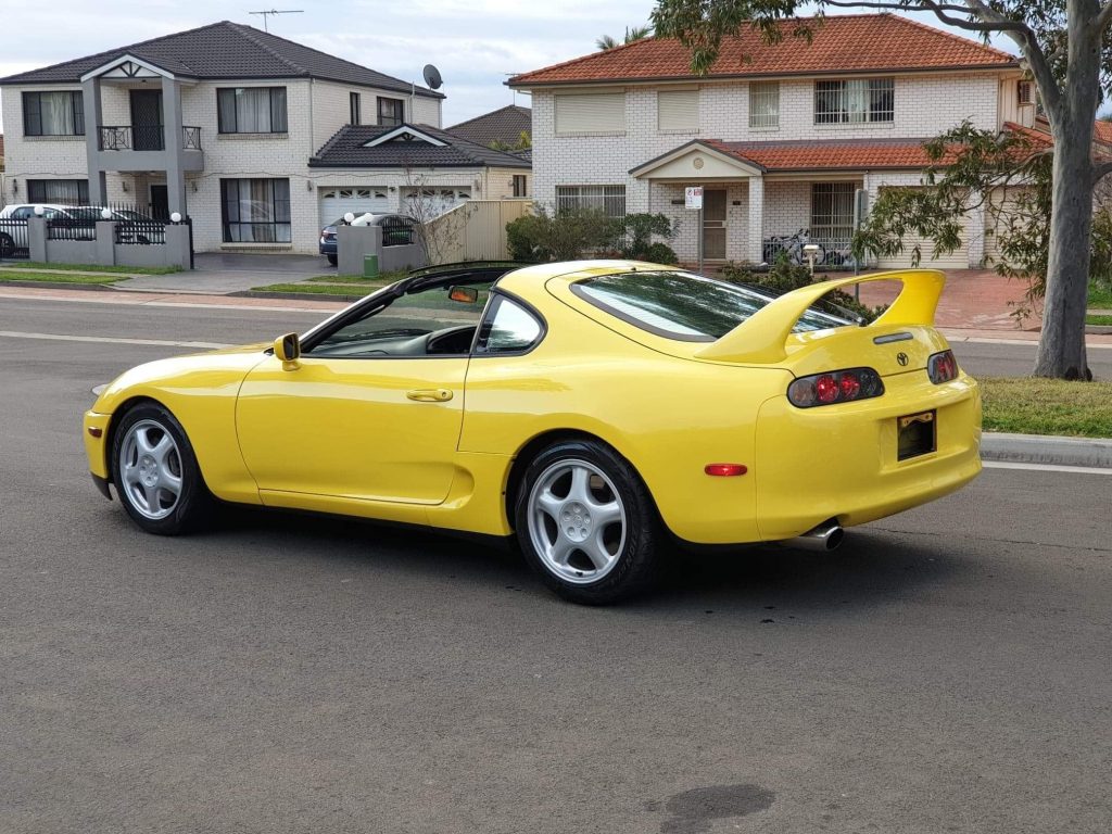 Rare Solar Yellow Toyota Supra SZ Aerotop